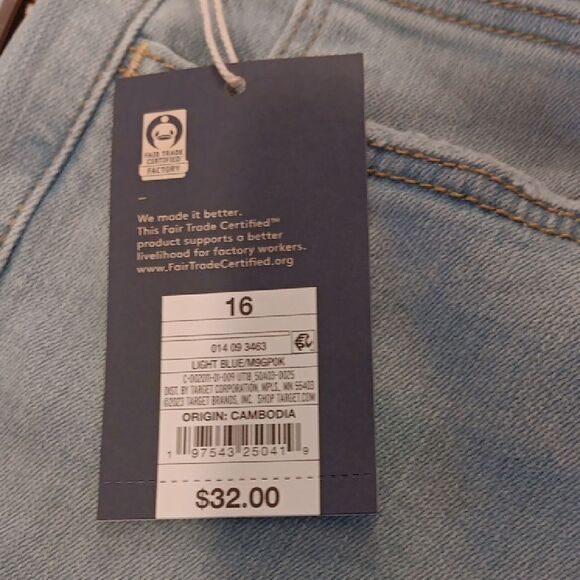 High Rise Skinny Super Stretch 16 Short Women's Jean's NWT - Picture 5 of 9